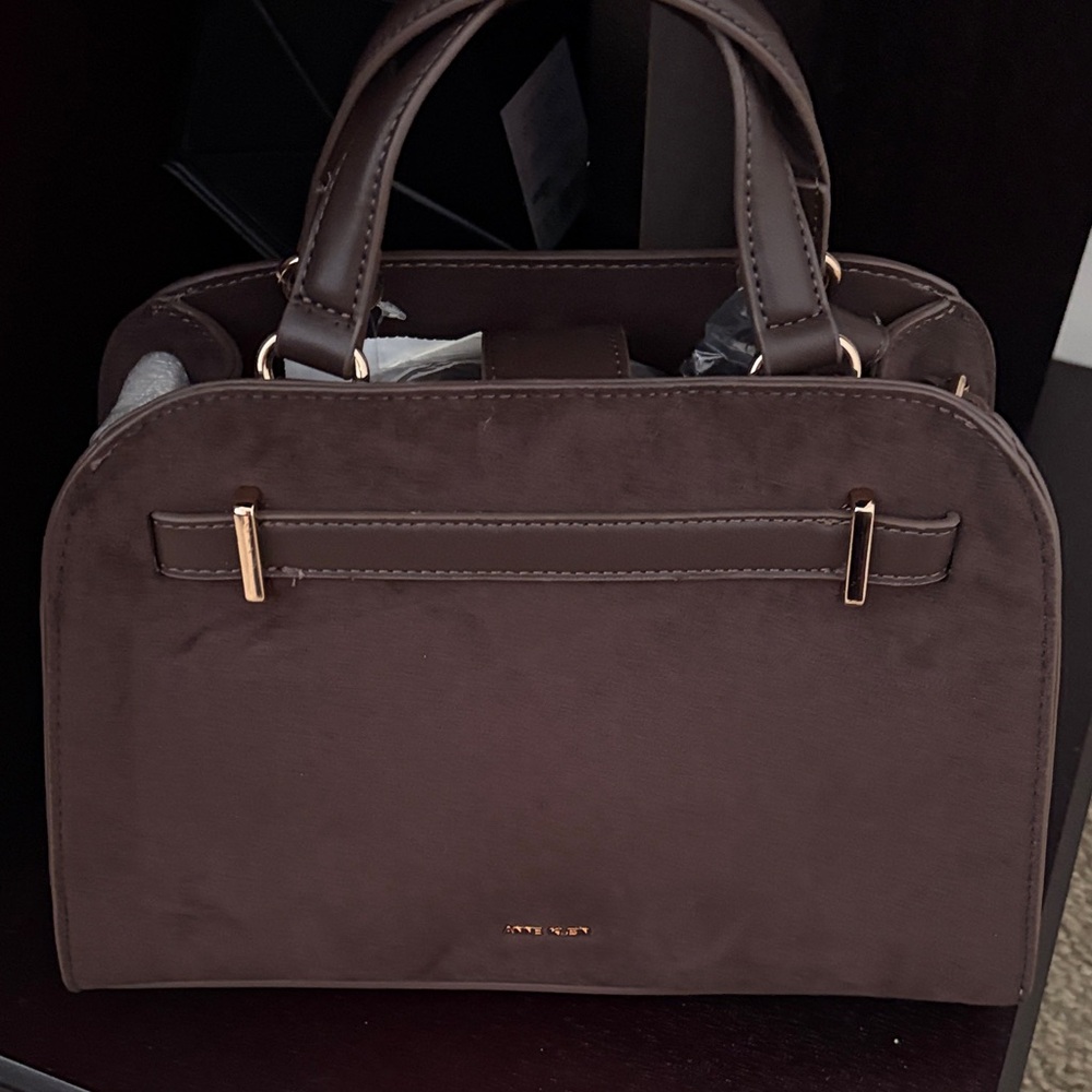 Anne Klein Brown Handbag